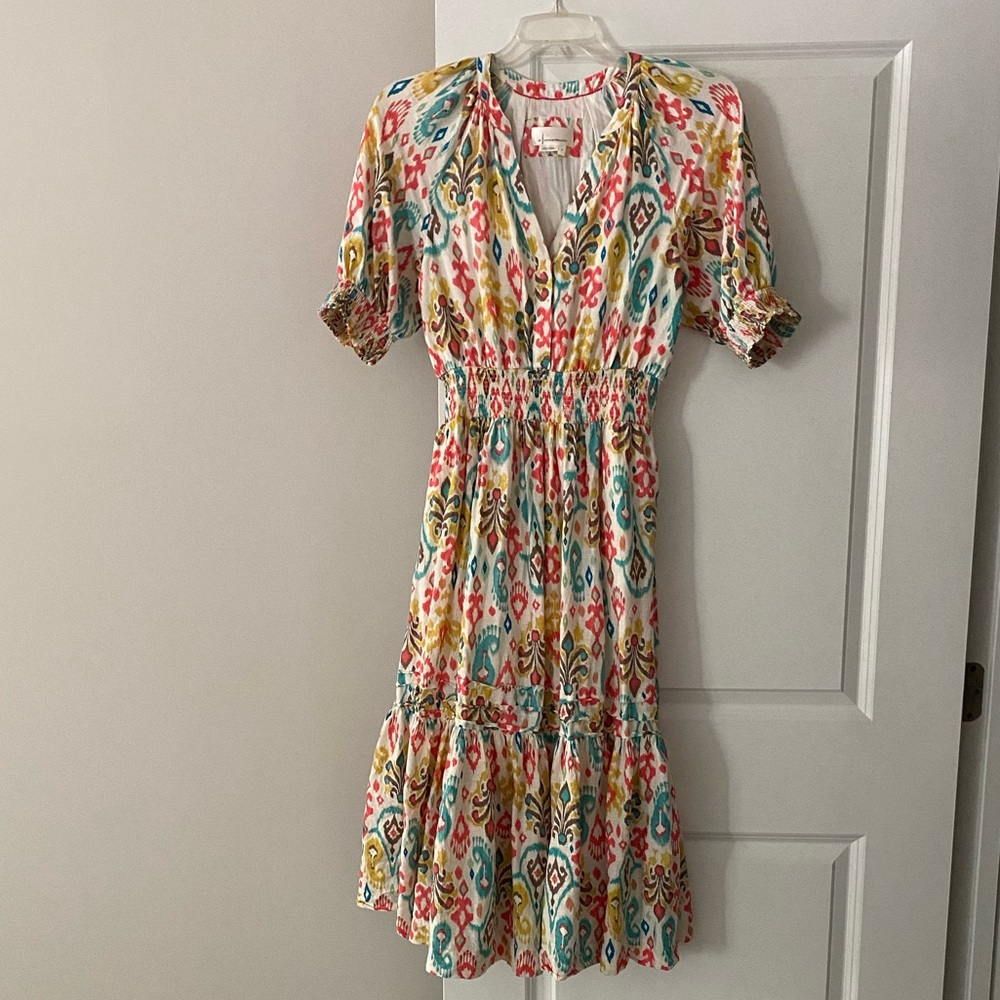 Felipa Print Midi Dress